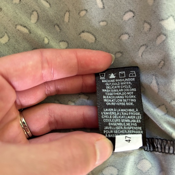 Thyme black printed maternity dress XS - Picture 5 of 5